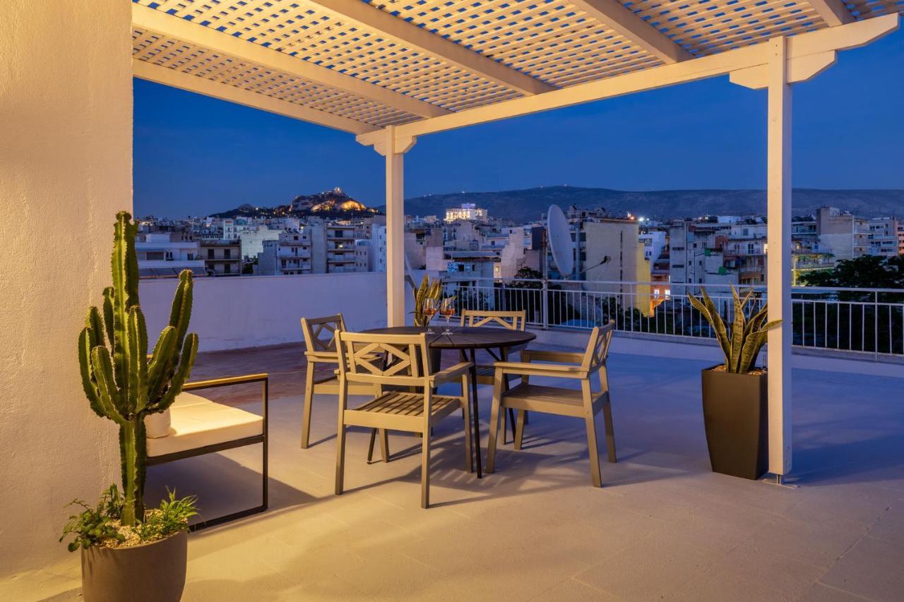 Acropol Studio Loft With Amazing View & Terrace Афины Экстерьер фото
