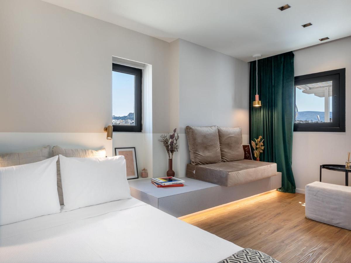 Acropol Studio Loft With Amazing View & Terrace Афины Экстерьер фото